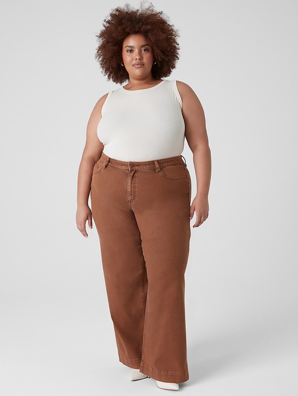 Colored Wide Leg Jean - Picture 6 of 10